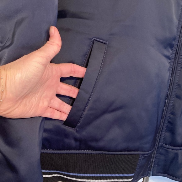 Aerie offline cropped satin bomber jacket - Picture 4 of 7